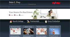Desktop Screenshot of dalecfrey.com